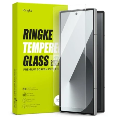 Afbeelding van Ringke Cover Display Glass Compatibel met Samsung Z Fold 6, Exterieur Screen Protector HD Clear 9H Hardheid Gehard Glas Film voor Galaxy 6 [2 Pack]