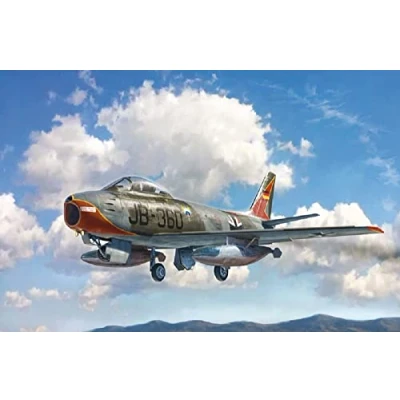 Afbeelding van 1:48 Italeri 2799 F 86E Sabre Plastic Modelbouwpakket