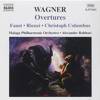 Afbeelding van Malaga Philharmonic Orchestra, Alexander Rahbari Wagner: Overtures (CD)