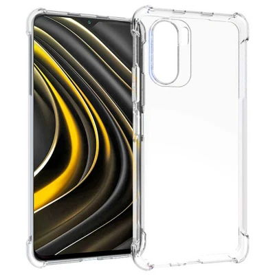 Afbeelding van Xiaomi Poco M3 Hoesje Siliconen en TPU (zacht) iMoshion Softcase/Backcover Transparant Telefoonhoesje