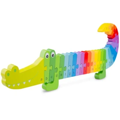 Afbeelding van New Class ic Toys Alpha weddenschapspuzzel krokodil