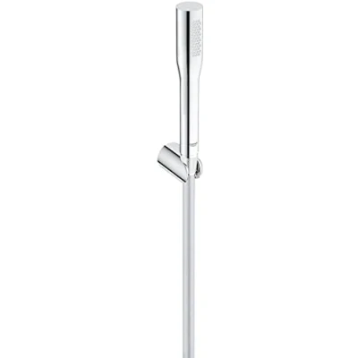 Afbeelding van Grohe vitalio get handdouche 1 straalsoort antikalksysteem wandhouder doucheslang kunststof chroom 27459000