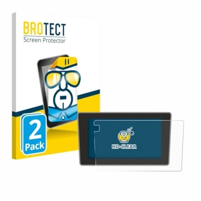 Afbeelding van BROTECT Screenprotector voor Isudar T78p 9&quot; Folie Beschermfolie transparant (2 Stuks)