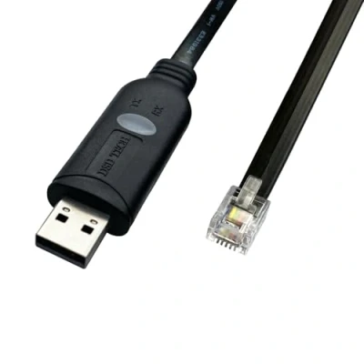 Afbeelding van DSD TECH SH RJ12C USB naar RJ12 6P4C RS232 seriële kabel met PI2303GT chip
