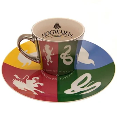 Afbeelding van Harry Potter Houses Mirror Mug &amp; Plate Set