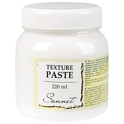 Afbeelding van Sonnet Texture Paste Op Waterbasis Met Zand 220ml Medium Voor Olieverf, Acrylverf, Tempera En Gouache Gemaakt Door Neva Palette