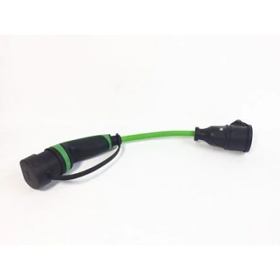 Afbeelding van Ratio Electric Laadkabel Adapter T2 Male naar Schuko F 1x16A
