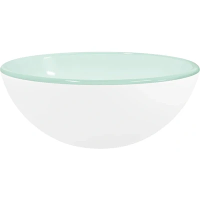 Afbeelding van Wasbak 30x12 cm gehard glas wit