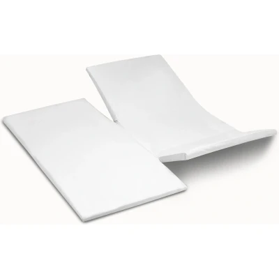 Afbeelding van Cinderella Topper Molton Hoeslaken met dubbele split Tot 15 cm matrashoogte 180x200/210 Wit