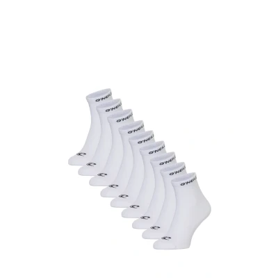 Afbeelding van O&#039;Neill Ankle Quarter 9PACK Sokken, Maat: 39 42, White