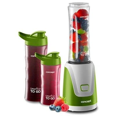 Afbeelding van Concept SM3365 Smoothie maker Blender 0,6 l voor op aanrecht Groen, Wit 300 W