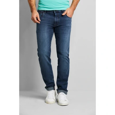 Afbeelding van Bugatti Flexcity Herenjeans, stretchbroek, hoge bewegingsvrijheid, jeansbroek, vormvast, Donkerblauw Steen, 31W / 32L