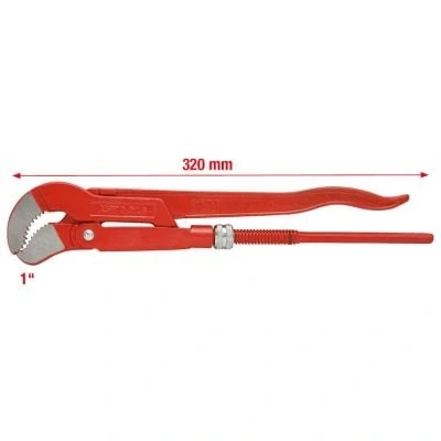 Afbeelding van KS Tools, Tang, Hoekpijptang (320 mm)