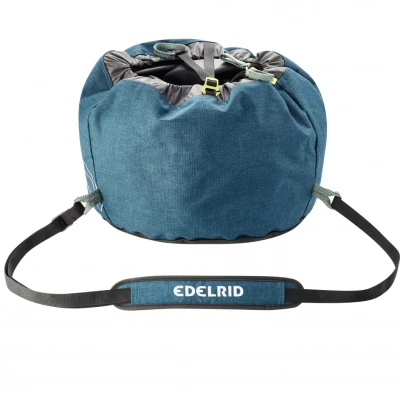Afbeelding van Edelrid Caddy II compacte touwtas voor 80 meter touw Deepblue