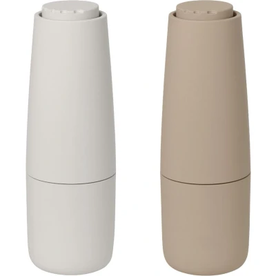 Afbeelding van Peper en zoutmolen Blomus Salpi Nomad Moonbeam (2 Delig)