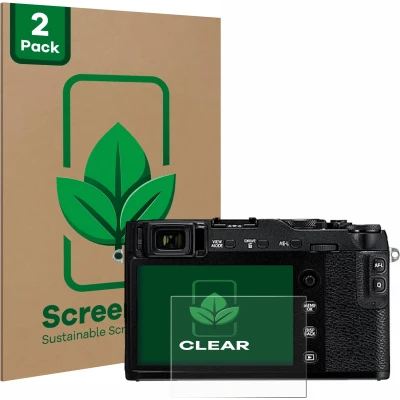 Afbeelding van ScreenLeaf Screenprotector voor Fujifilm X E3 Duurzame schermbescherming Folie Beschermfolie transparant (2 Stuks)