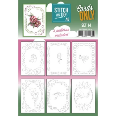 Afbeelding van Stitch and Do Cards Only Set 014