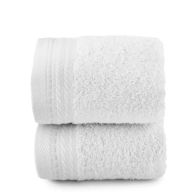 Afbeelding van Top Towel Premium grote badhanddoeken 2 gezichts of bidendoekjes, 30 x 50 cm, 100% katoen, 600 g, wit