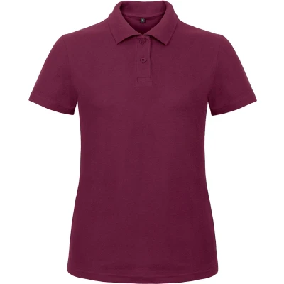 Afbeelding van Dames Polo ID.001 Lichtblauw merk B&amp;C maat L