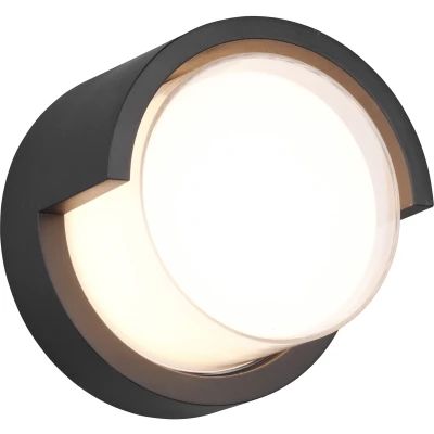 Afbeelding van Reality Puno Wandlamp 1x LED SMD 8W Zwart