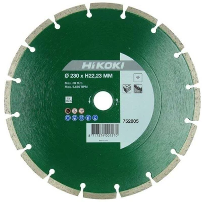 Afbeelding van Hikoki Accessoires Diamant Zaagblad 115X22,2X7Mm Type Universeel Gesinterd 752801