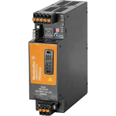 Afbeelding van Weidmüller PRO TOP1 240W 24V 10A Schakelnetvoeding 24 V/DC 10 A 240 W Inhoud: 1 stuk(s)