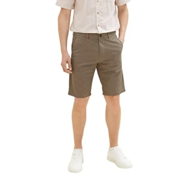 Afbeelding van TOM TAILOR bermuda shorts Uomini 1035037,31258 Navy Beige Minimal,28