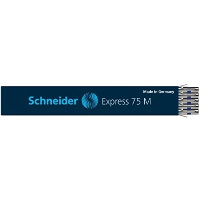 Afbeelding van 10x Balpenvulling Schneider Express 75 blauw medium