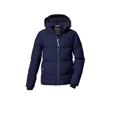 Afbeelding van killtec meisjes Gewatteerd jack/winterjack met capuchon KOW 357 GRLS QLTD JCKT, dunkelnavy, 140, 42150 000