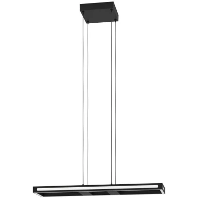 Afbeelding van EGLO connect.z Salvilanas Z Hanglamp 77 cm Zwart/Wit Dimbaar