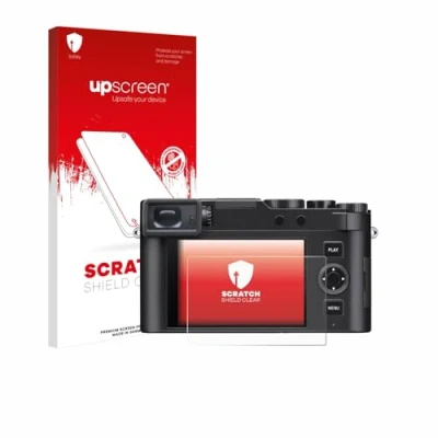 Afbeelding van upscreen Schermbeschermer voor Leica D Lux 8 Screen Protector Transparant, Antikras, Anti Vingerafdruk