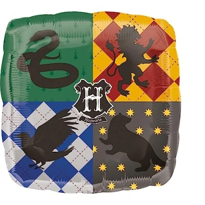Afbeelding van Harry Potter helium ballon vierkant