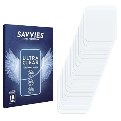 Afbeelding van Savvies (18 Stuks) Schermbeschermer voor ICE Watch Smart junior 2.0 Screen Protector Ultra Transparant