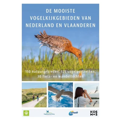 Afbeelding van De mooiste vogelkijkgebieden van Nederland en België