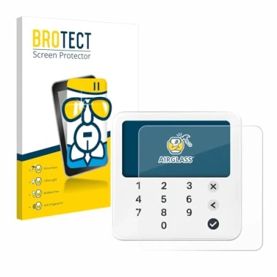 Afbeelding van BROTECT Glas Screen Protector voor SumUp Solo Lite Schermbeschermer [9H Hardheid, Beschermglas Folie niet Gehard Glas]