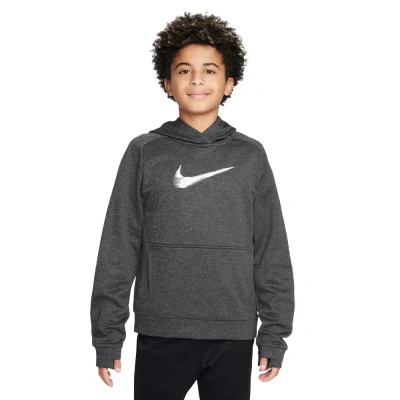 Afbeelding van Nike Performance K NK TF Multi PO Hoodie HBR voor kinderen, Maat: 128 140, Black/anthracite/(white)