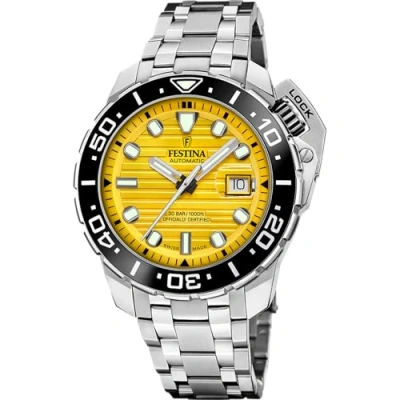 Afbeelding van Festina Horloge, Heren, Maat: One Size, Yellow