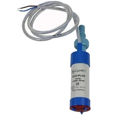 Afbeelding van ECO PLUS Dompelpomp, waterpomp met terugslagventiel en filter, 12 V, 10 l/min