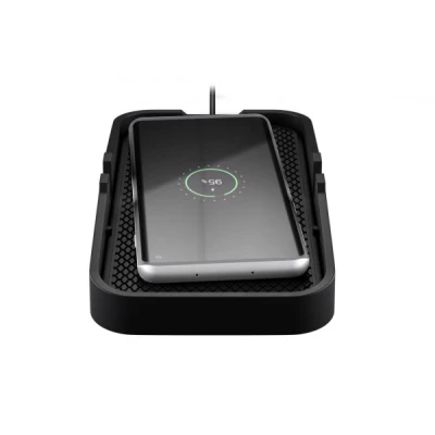 Afbeelding van Fast charge Qi lader 1 meter Zwart 2000 mA Goobay