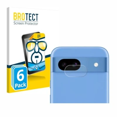 Afbeelding van BROTECT Screenprotector voor Google Pixel 8a (ALLEEN Camera Lens) Folie Beschermfolie transparant (6 Stuks)