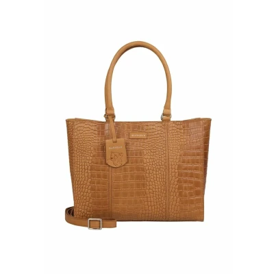 Afbeelding van Burkely Handtas, Dames, Maat: One Size, Colbie cognac