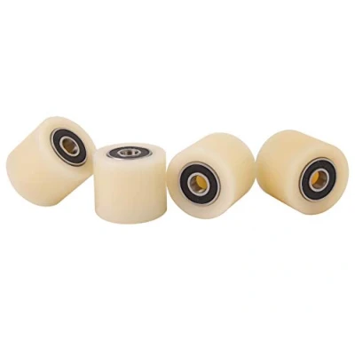 Afbeelding van Smart Machines Nylon wielen, 4 stuks, 35 mm diameter, machinaal bewerkt, verschillende breedtes, gemaakt in de EU, 30 breed,