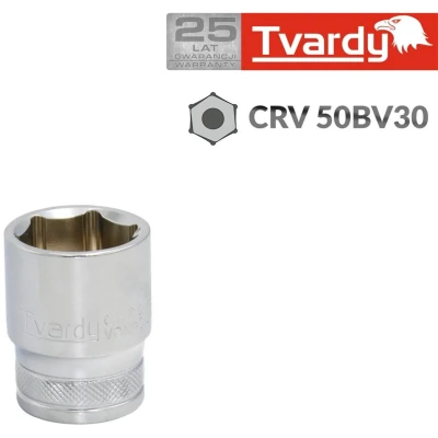 Afbeelding van Tvardy Zeskant dopsleutel 32 mm Duurzaam chroom vanadium staal