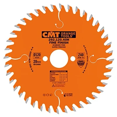Afbeelding van CMT ORANGE TOOLS 285.760.48H cirkelzaagblad Chroom HW 160x2.2/1.6x20 Z48 5ATB