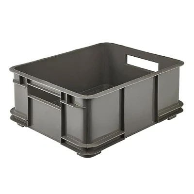 Afbeelding van Eurobox L Opbergdoos, Eco Plastic (PP), 43 x 35 17,5 cm, 20 l, grijs