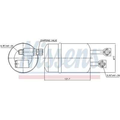 Afbeelding van Nissens Airco droger/filter 95134
