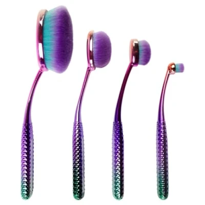 Afbeelding van Royal &amp; Langnickel Moda Prismatic Face Perfecting Kit kwastenset, 4 delig