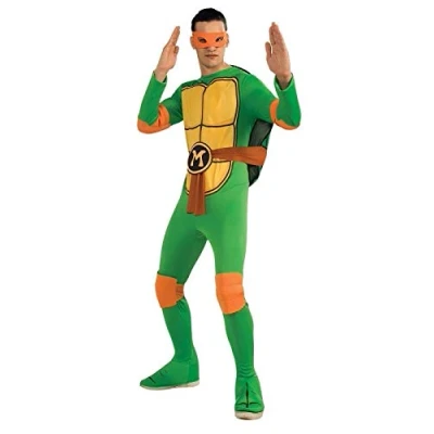 Afbeelding van Rubie&#039;s Officieel kostuum schildpad Ninja TMNT Michelangelo eenheidsmaat CS987251