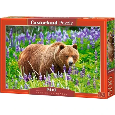 Afbeelding van Castorland Legpuzzel Baer On The Meadow 500 Stukjes