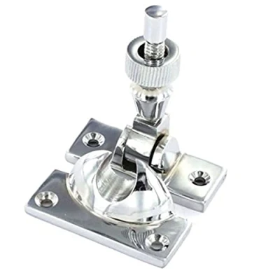 Afbeelding van Merriway BH05754 Brighton Style Schroef Down Sjerp Venster Bevestiging Lock gepolijst Chrome